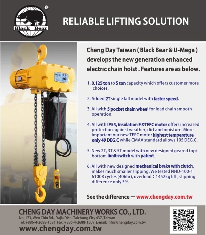 EDM-Reliable Lifting Solution	